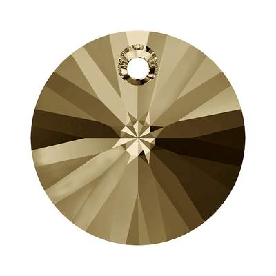 6428 6 mm Crystal Golden Shadow - 720 pcs