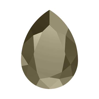 4320 6 x 4 mm Crystal Metallic Light Gold F - 360 pcs