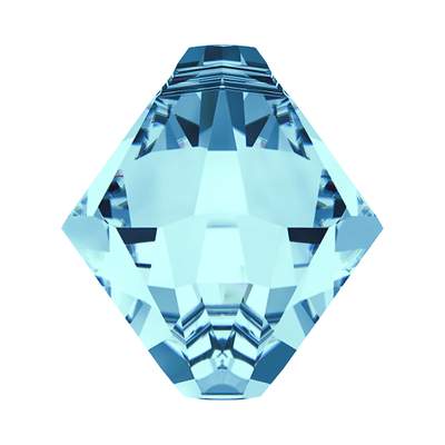 6328 6 mm Aquamarine - 360 pcs