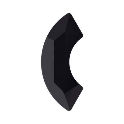 2037 8 mm Jet Unfoiled - 240 pcs