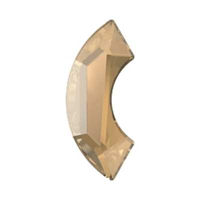 2037 14 mm Crystal Golden Shadow F - 72 pcs