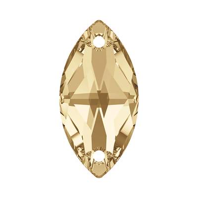 3223 12 x 6 mm Crystal Golden Shadow F - 48 pcs