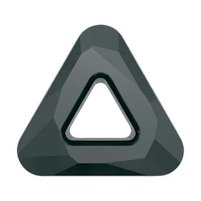 4737 14 mm Jet Hematite - 48 pcs