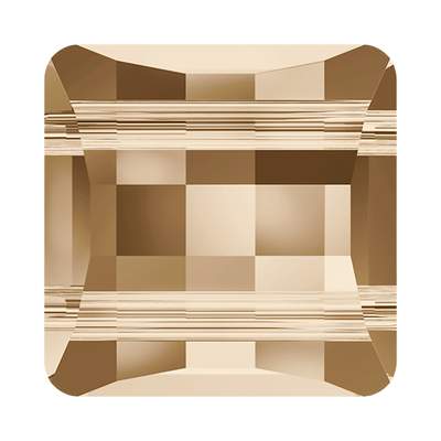 5625 10 mm Crystal Golden Shadow - 108 pcs