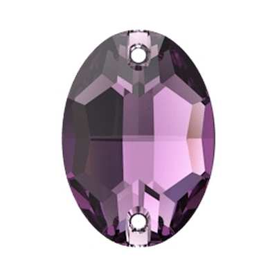 3210 24 x 17 mm Amethyst F - 24 pcs