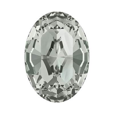 4128 6 x 4 mm Black Diamond F - 360 pcs