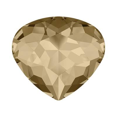 4370 15,5 x 14 mm Crystal Golden Shadow - 72 pcs