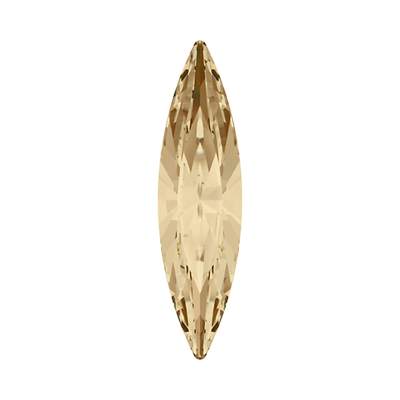 4200 11 x 3 mm Crystal Golden Shadow F - 360 pcs