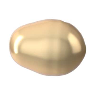 5821 11 x 8 mm Crystal Light Gold Pearl - 250 pcs
