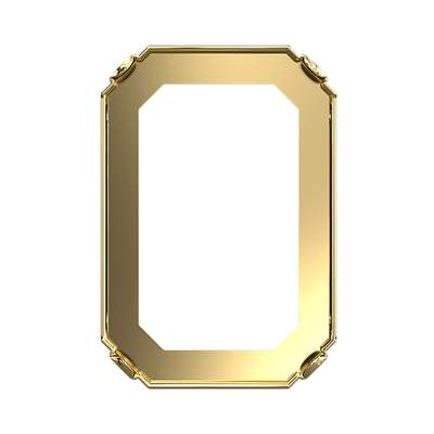 4627/S 37 x 25,5 mm Brass 1PH2OZ - 12 pcs