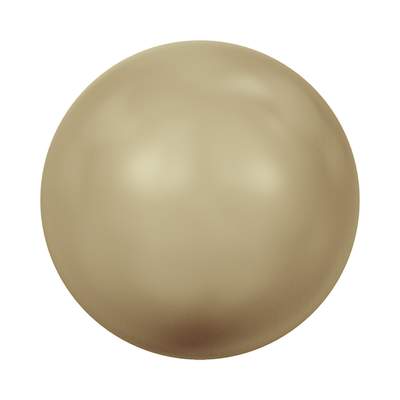 5810 2 mm Crystal Vintage Gold Pearl - 1000 pcs
