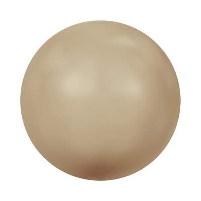 5817 8 mm Crystal Vintage Gold Pearl - 250 pcs