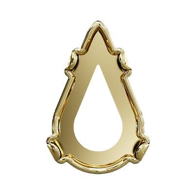 4328/S 8 x 4,8 mm Brass 1PH2OZ - 360 pcs
