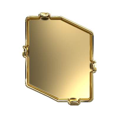 4739/S 20 x 16 mm Brass 1P00CZ - 72 pcs