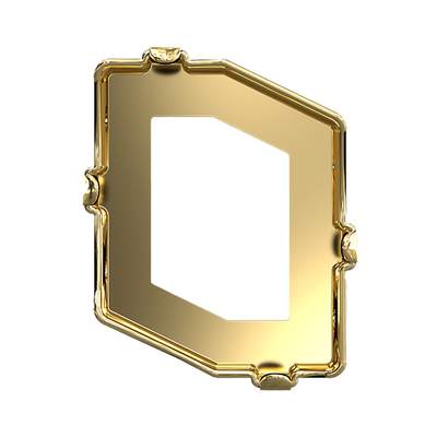 4739/S 20 x 16 mm Brass 1PH2OZ - 72 pcs