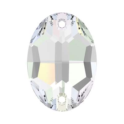 3210 10 x 7 mm Crystal AB F - 72 pcs