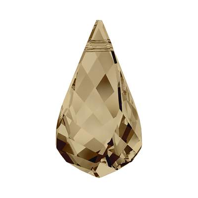 6020 18 mm Crystal Golden Shadow - 36 pcs