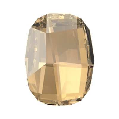 2585 10 mm Crystal Golden Shadow F - 288 pcs