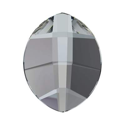 2204 14 x 11 mm Crystal Silver Night F - 108 pcs