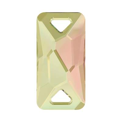 3251 18 x 9 mm Crystal Luminous Green - 48 pcs