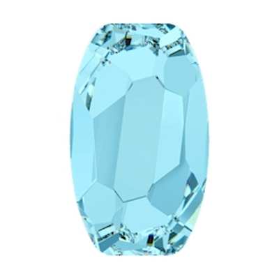 4855 10 x 6 mm Aquamarine CAL V SI - 144 pcs