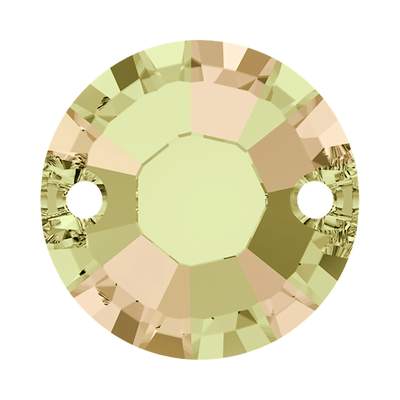 3204 10 mm Crystal Luminous Green F - 72 pcs