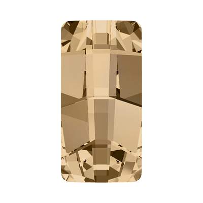 4524 23 x 11 mm Crystal Golden Shadow - 36 pcs