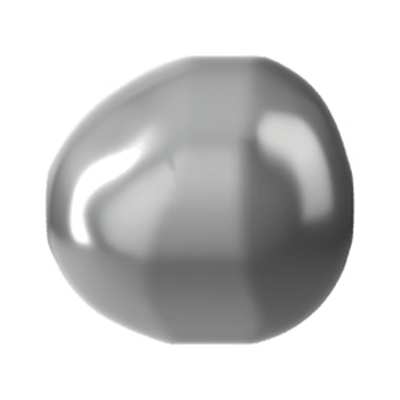 5840 8 mm Crystal Grey Pearl - 250 pcs