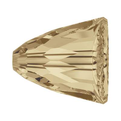 5541 15 mm Crystal Golden Shadow - 48 pcs