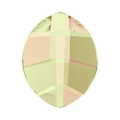 2204 14 x 11 mm Crystal Luminous Green F - 108 pcs
