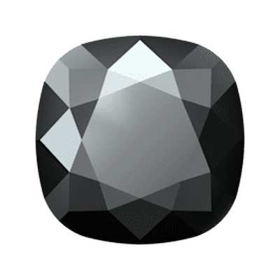 4470 12 mm Jet Hematite - 72 pcs