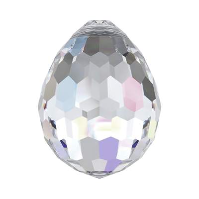 6002 10 x 7 mm Crystal AB - 144 pcs