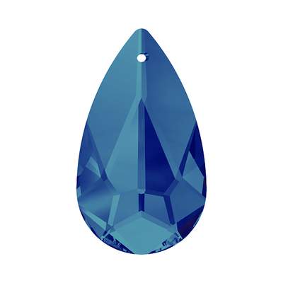 6100 24 x 12 mm Crystal Bermuda Blue - 36 pcs