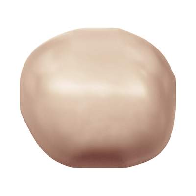 5840 8 mm Crystal Rose Gold Pearl - 250 pcs