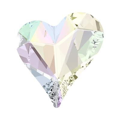 4809 13 x 12 mm Crystal AB F - 72 pcs