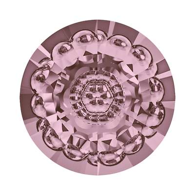 1681 12 mm Crystal Antique Pink F - 72 pcs