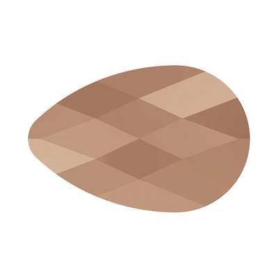5056 10 x 6 mm Crystal Rose Gold - 144 pcs