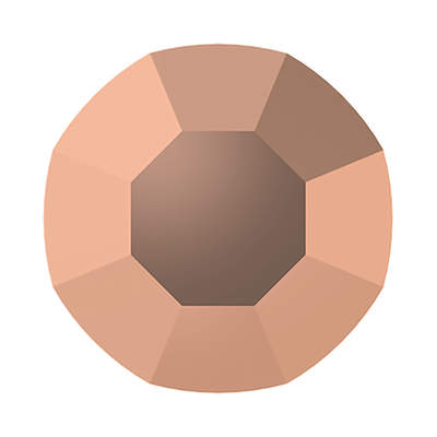 2000 ss 3 Crystal Rose Gold F - 1440 pcs
