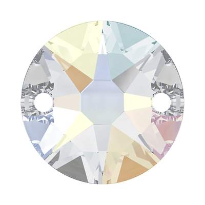 3288 8 mm Crystal AB F - 144 pcs