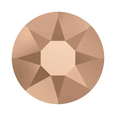 2078 ss 12 Crystal Rose Gold A HF - 1440 pcs