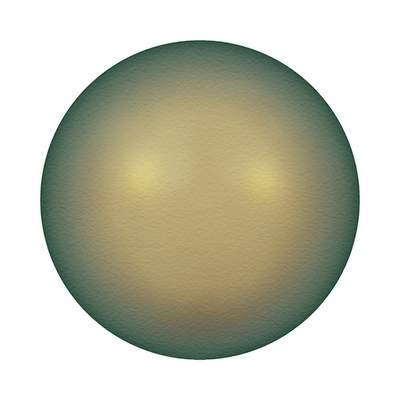 5811 10 mm Crystal Iridescent Green Pearl - 100 pcs