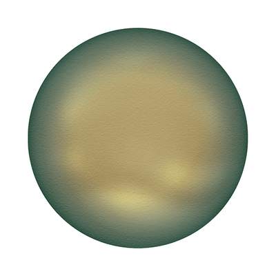 5860 12 mm Crystal Iridescent Green Pearl - 100 pcs