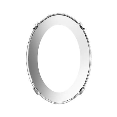 4127/S 39 x 28 mm Rhodium 1PH2OH - 12 pcs