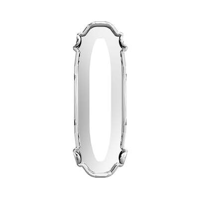 4161/S 27 x 9 mm Rhodium 3PH2OH - 24 pcs