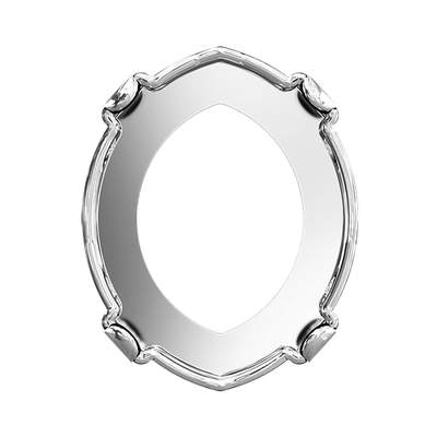 4224/S 10 x 8 mm Rhodium 1PH2OH - 144 pcs