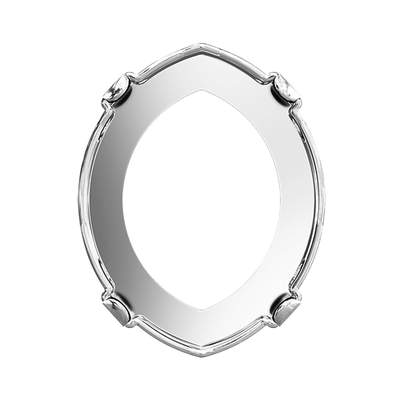 4224/S 14 x 11 mm Rhodium 1PH2OH - 72 pcs