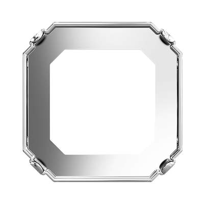 4675/S 23 mm Rhodium 1PH2OH - 24 pcs