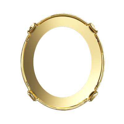 4196/S 30 x 26 mm Gold 1PH2O3 - 12 pcs