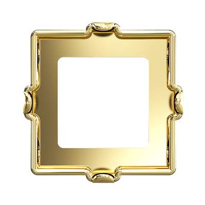 4447/S 10 mm Gold 3PH2O3 - 144 pcs