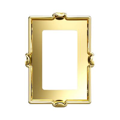 4527/S 18 x 13 mm Gold 3PH2O3 - 72 pcs